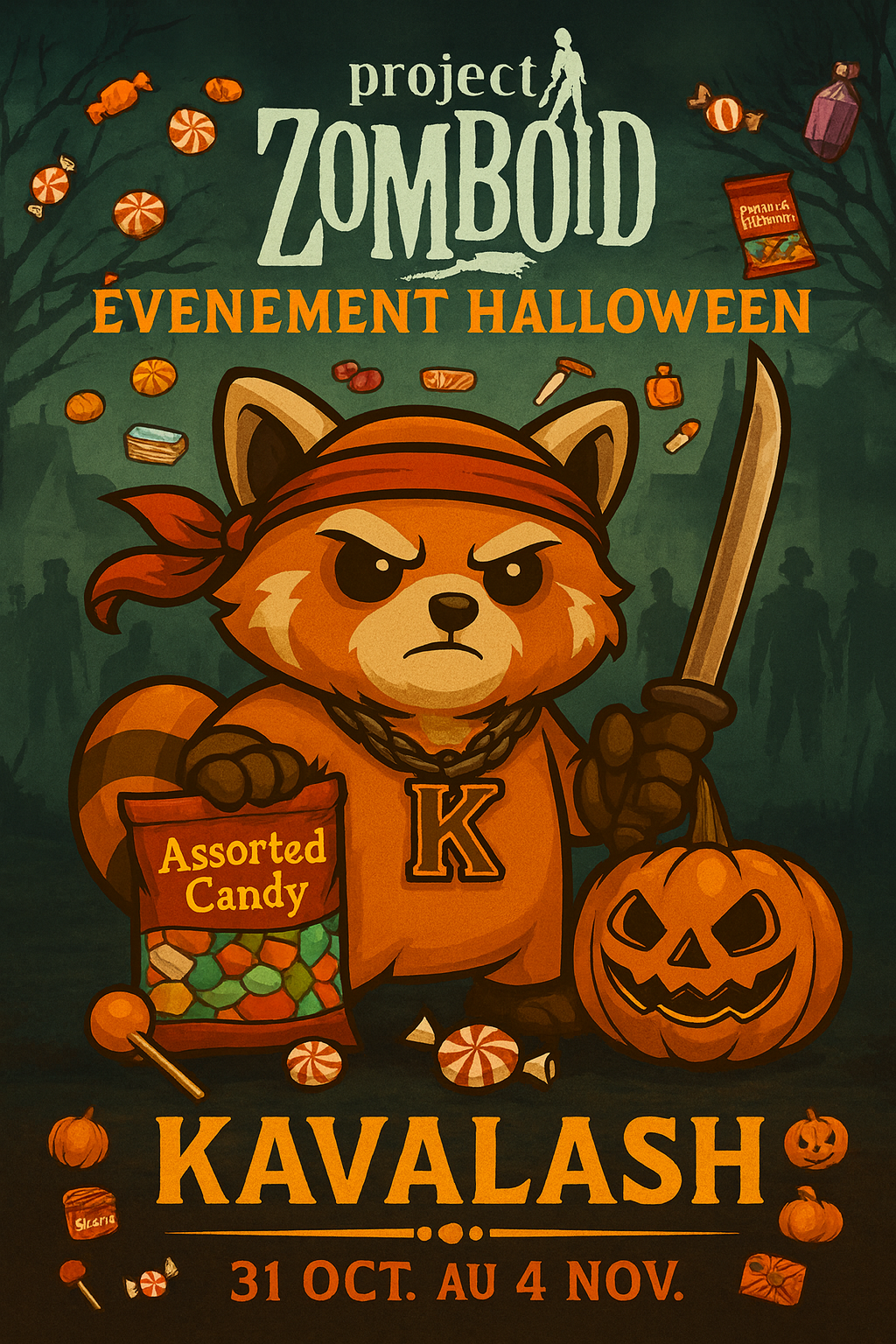Event Halloween sur Kavalash